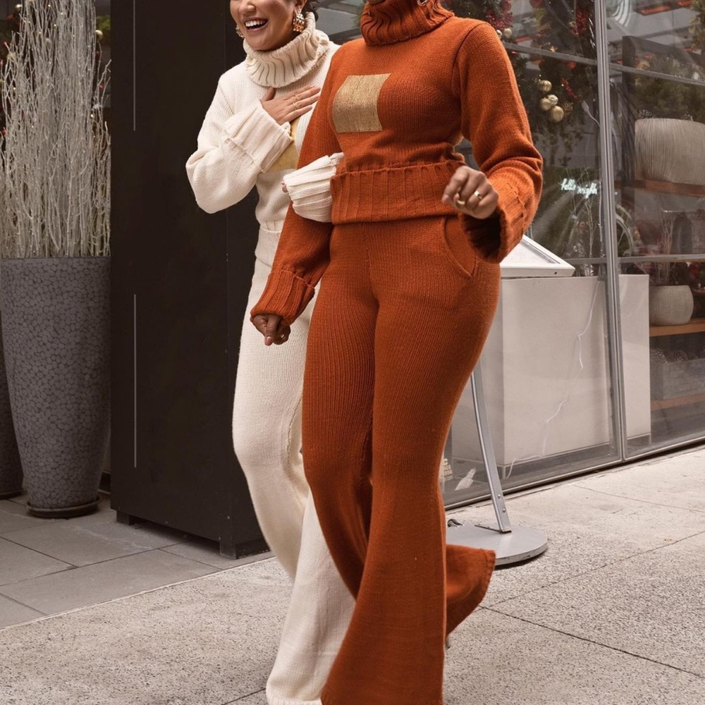 Hanifa Emi Knit Sweater Set